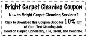 Bright Carpet Cleaning Coupon